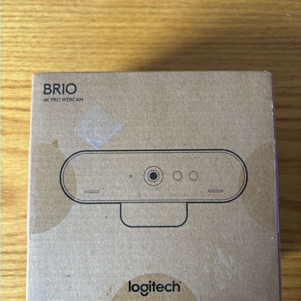 Logitech BRIO 4K Pro Webcam. Brand new, unopened